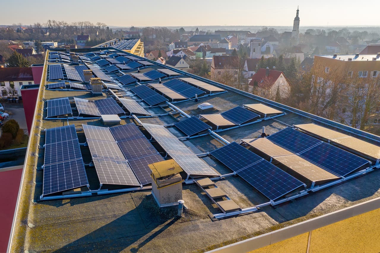 Solceller till bostadsrättsförening
