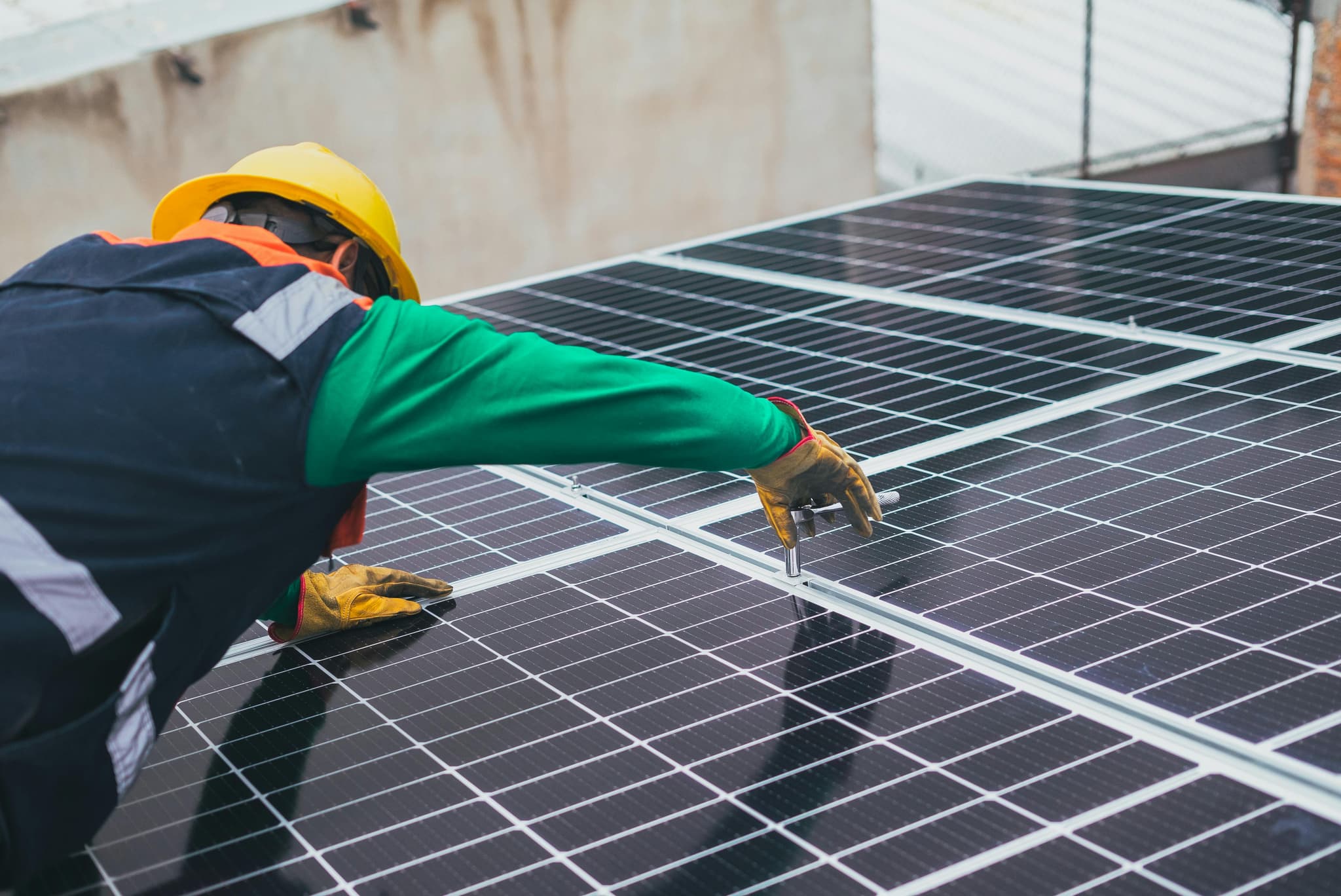 Installation av solceller
